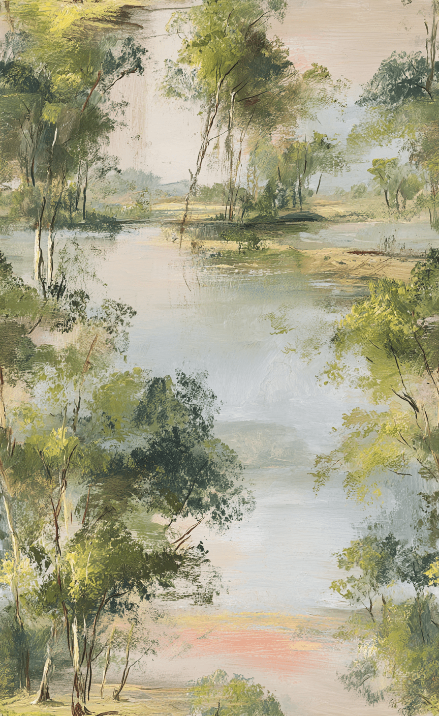 Canopy House - Wall Mural - Benton Lane Home - Lemon Park