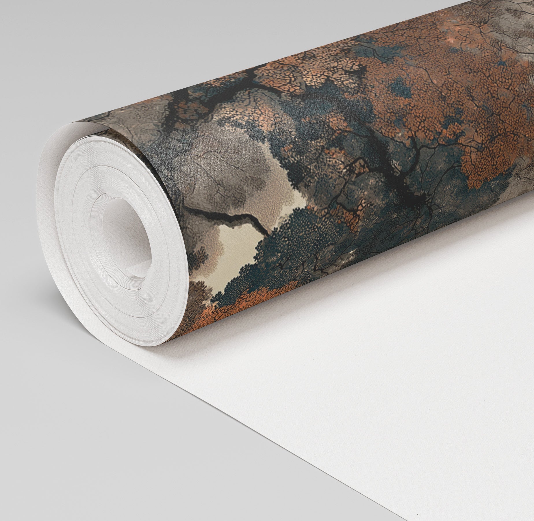 Canopy View Pattern Wallpaper - Benton Lane Home - Painted Paper