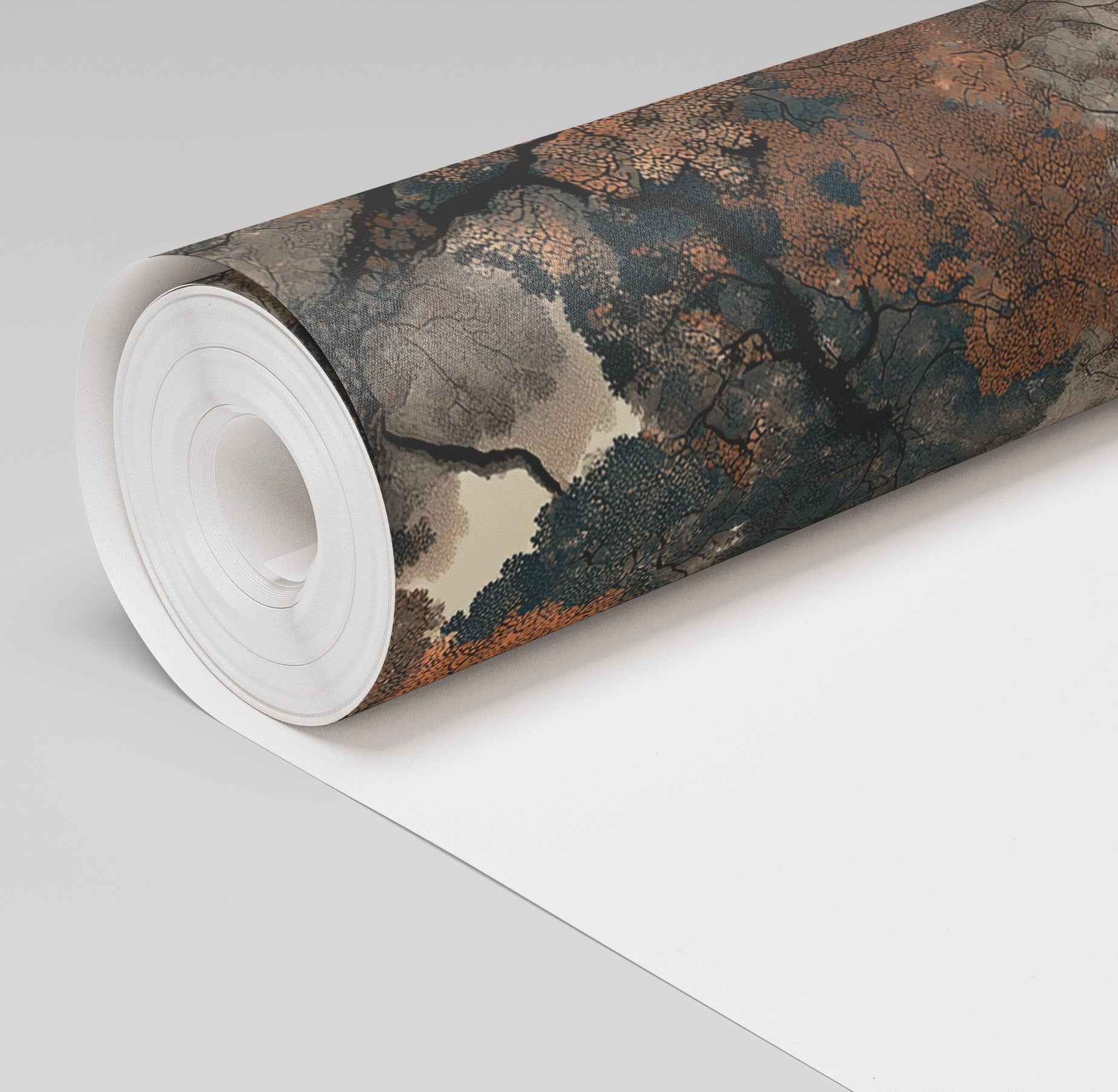 Canopy View Pattern Wallpaper - Painted Paper