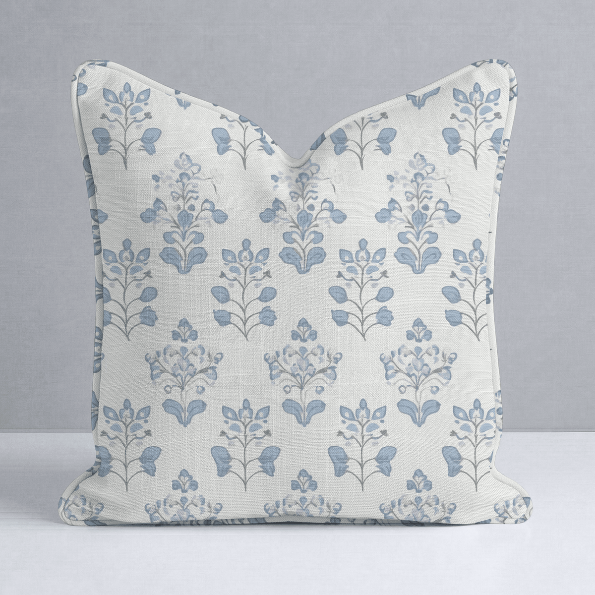 Capri Blue Throw Pillow - Lemon Park