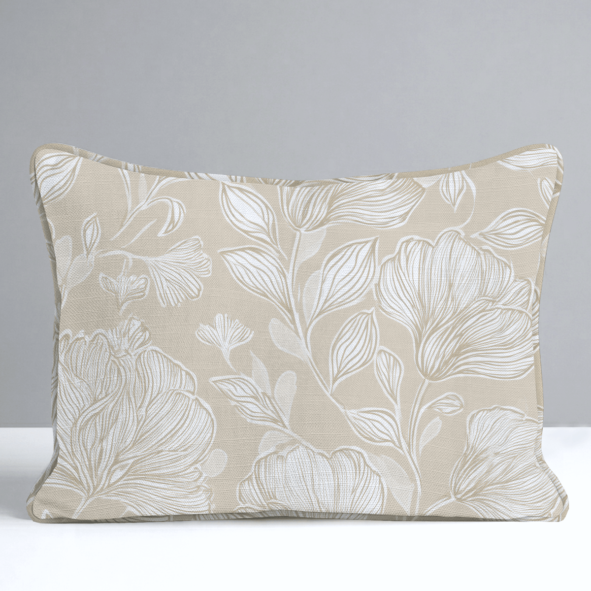 Caramel Threads Throw Pillow - Lemon Park