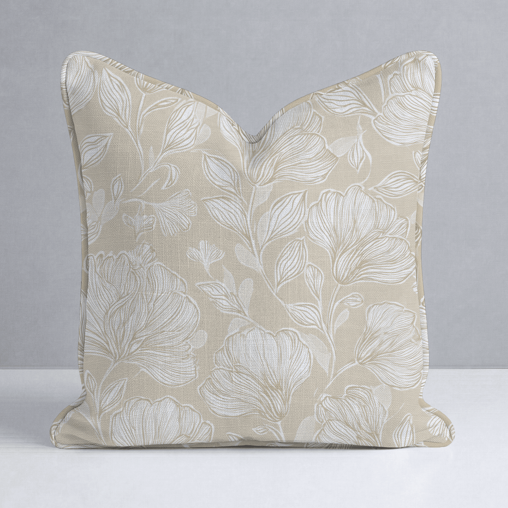 Caramel Threads Throw Pillow - Benton Lane Home - Lemon Park