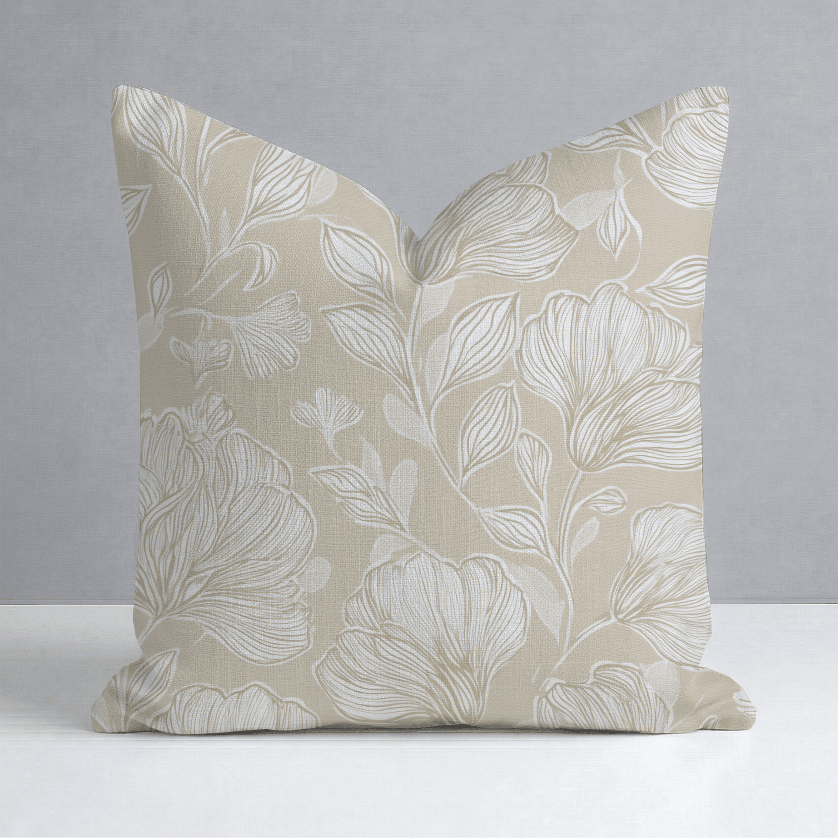 Caramel Threads Throw Pillow - Benton Lane Home - Lemon Park