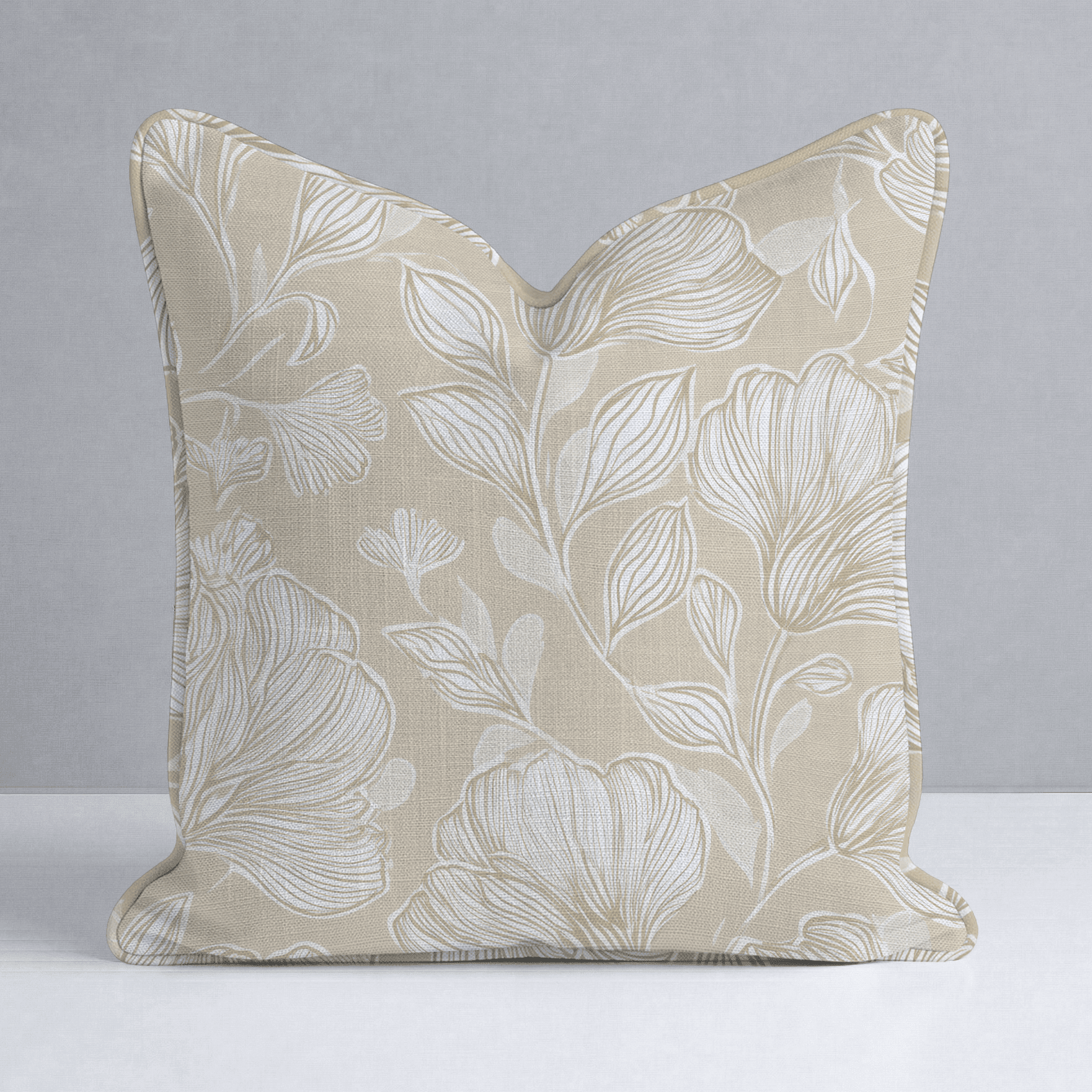 Caramel Threads Throw Pillow - Benton Lane Home - Lemon Park