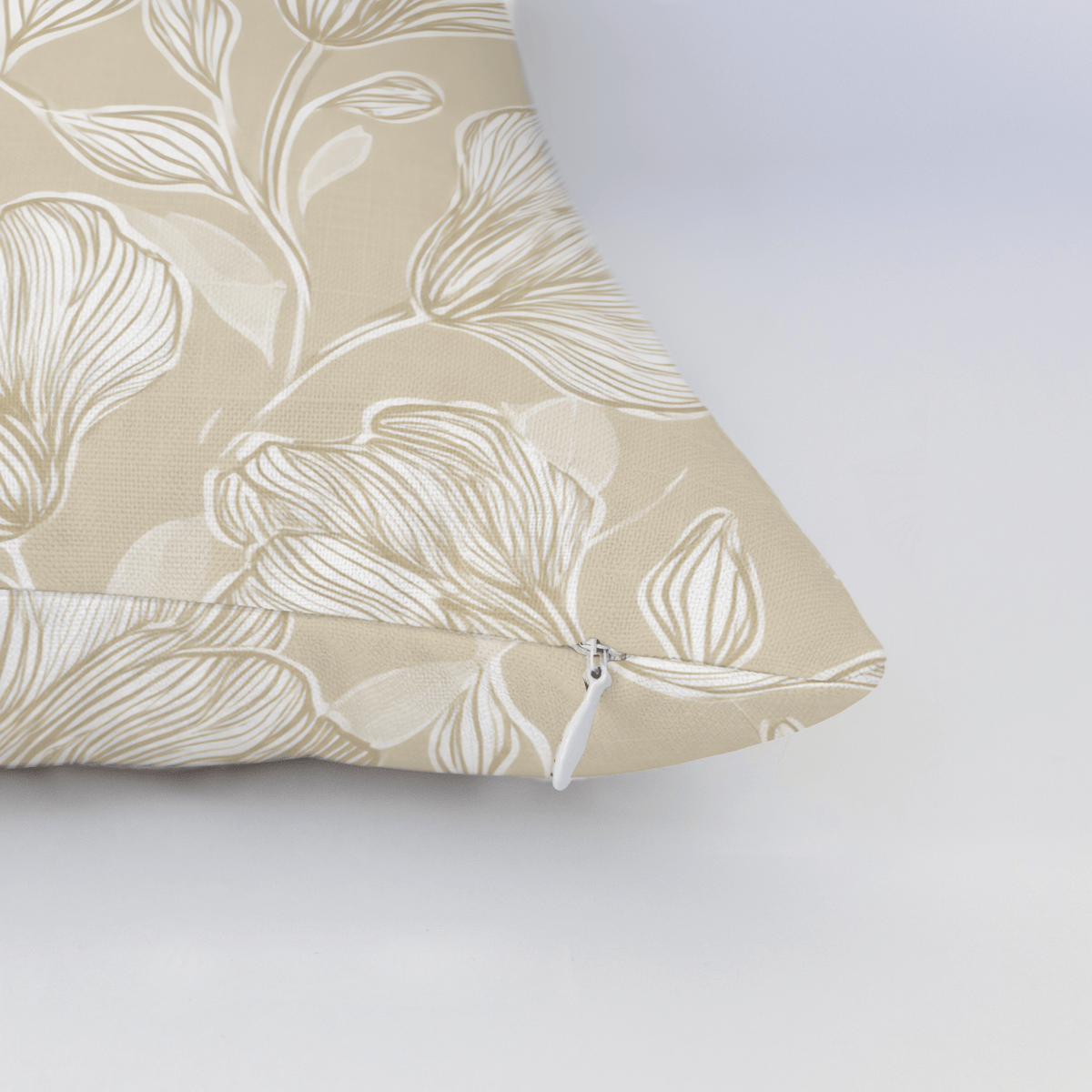 Caramel Threads Throw Pillow - Lemon Park