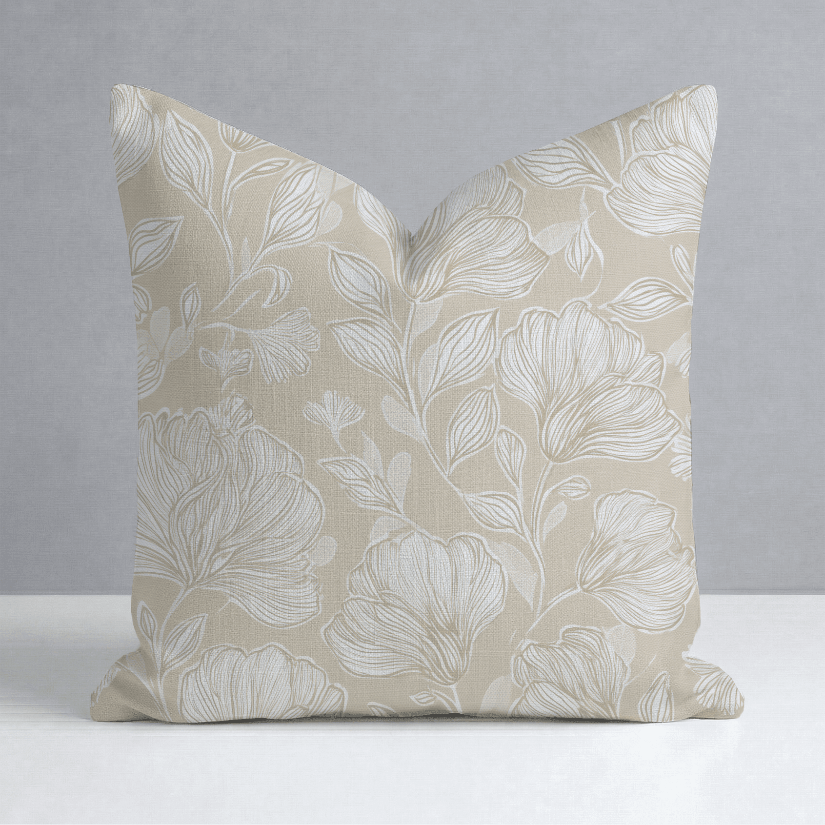 Caramel Threads Throw Pillow - Benton Lane Home - Lemon Park