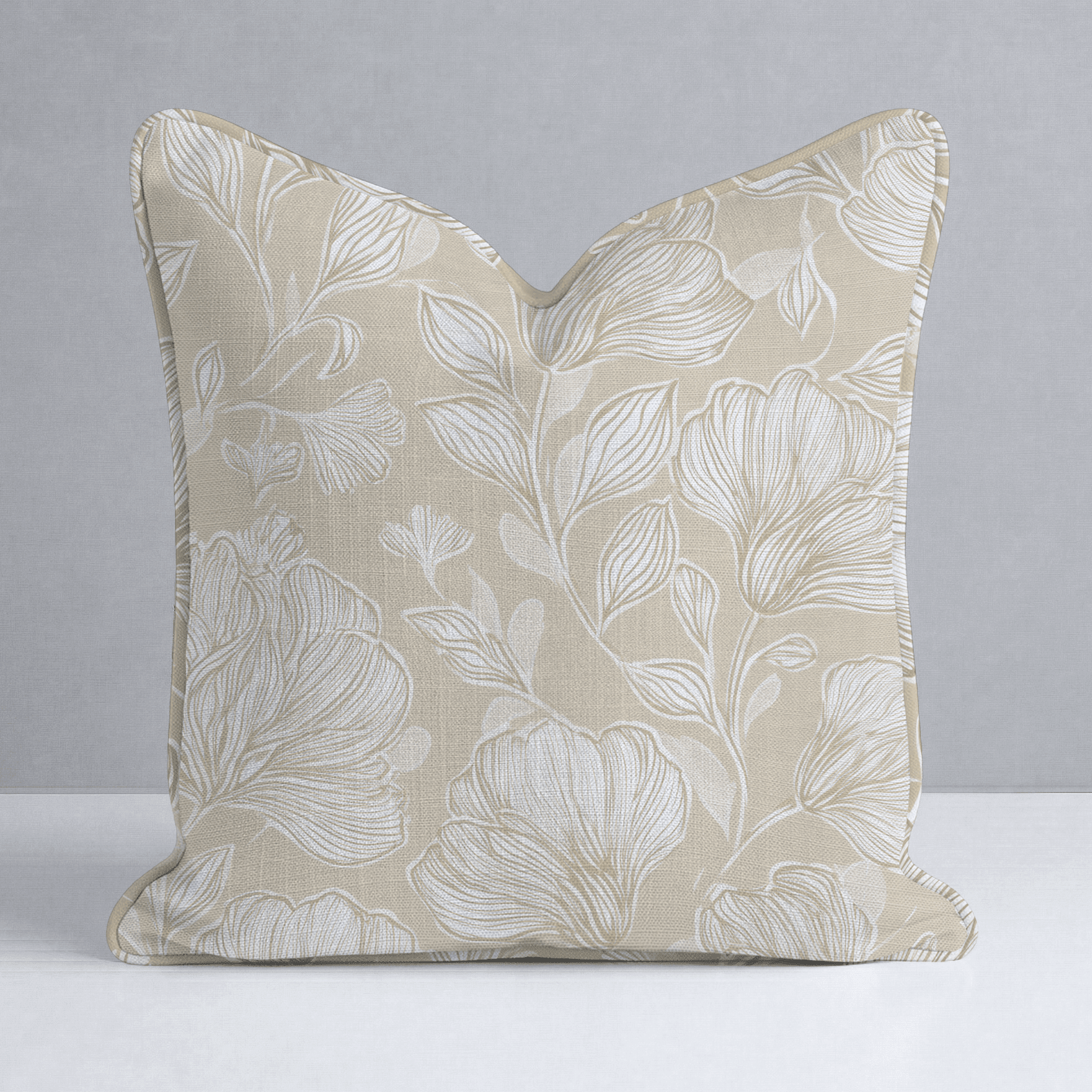 Caramel Threads Throw Pillow - Benton Lane Home - Lemon Park