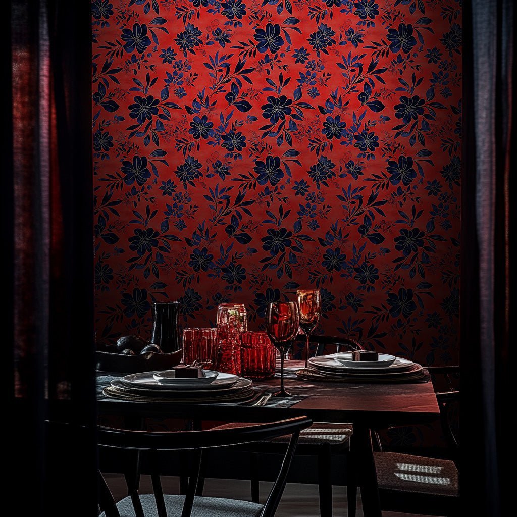 Carmella Wallpaper - Benton Lane Home - Painted Paper