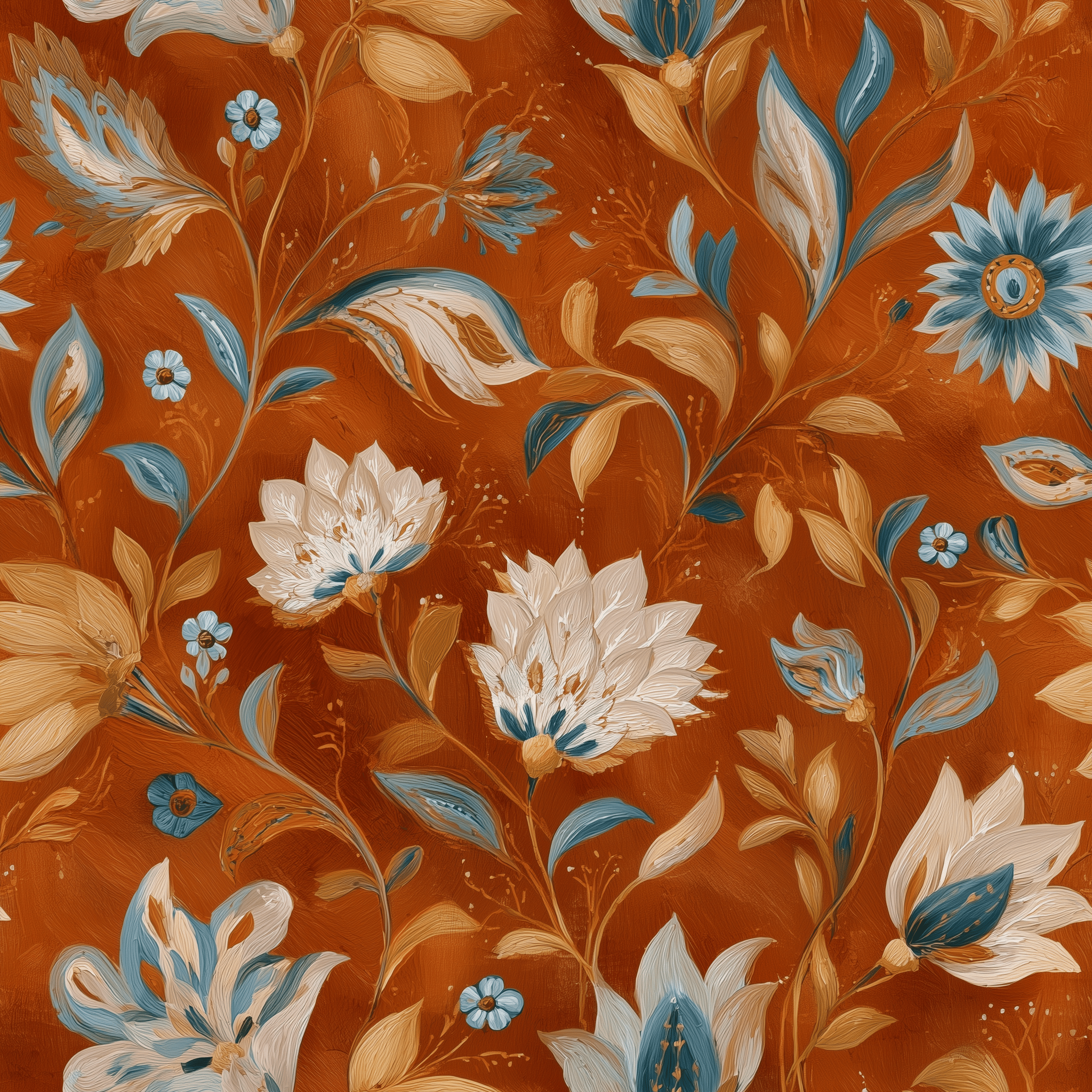 Carmine Dusk Wallpaper - Benton Lane Home - Painted Paper