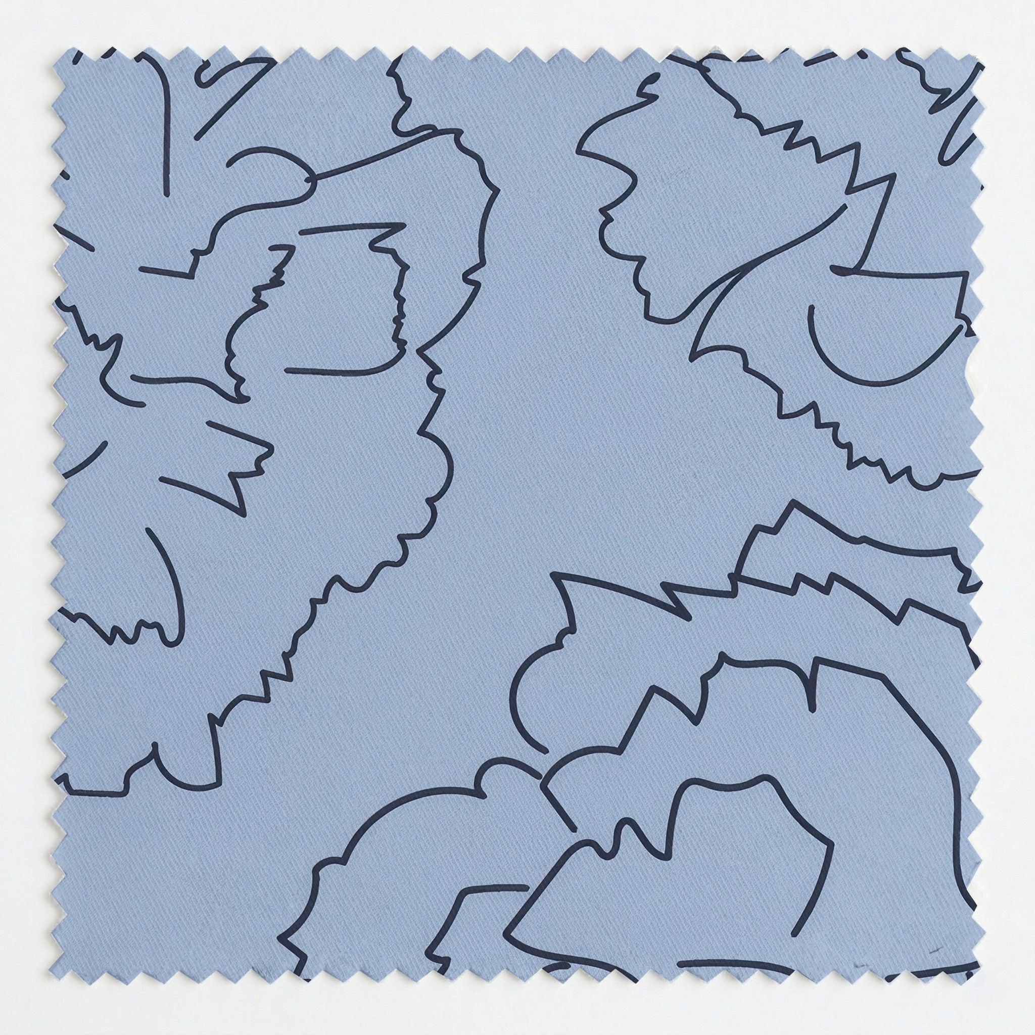 Carnations on Blue - Fabric - Benton Lane Home - Lemon Park