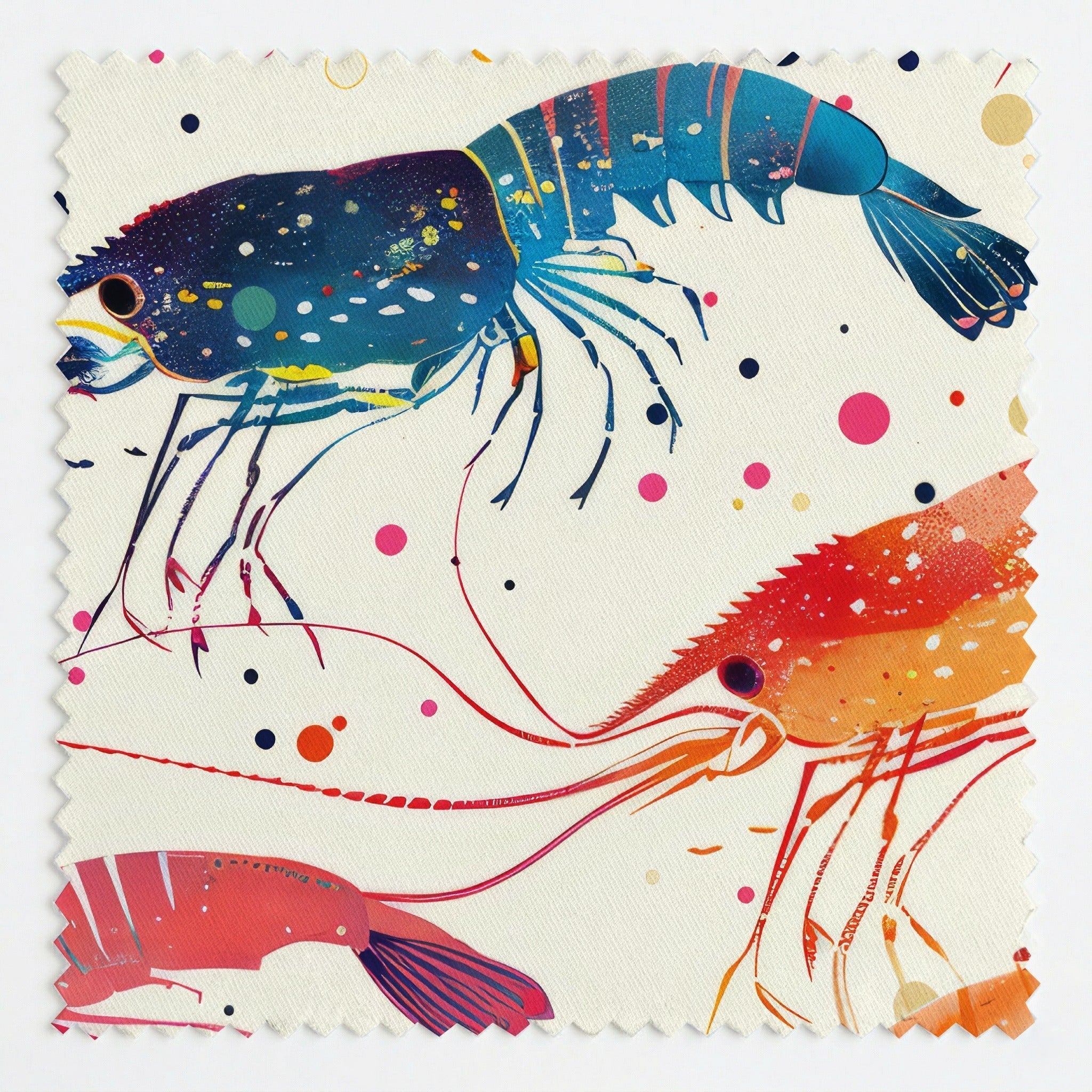 Carnival Crustaceans - Fabric - Benton Lane Home - Lemon Park