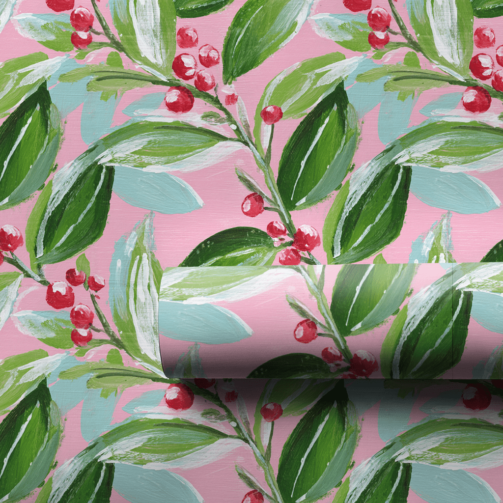 Carolina Berry - Wrapping Paper - Benton Lane Home - Lemon Park