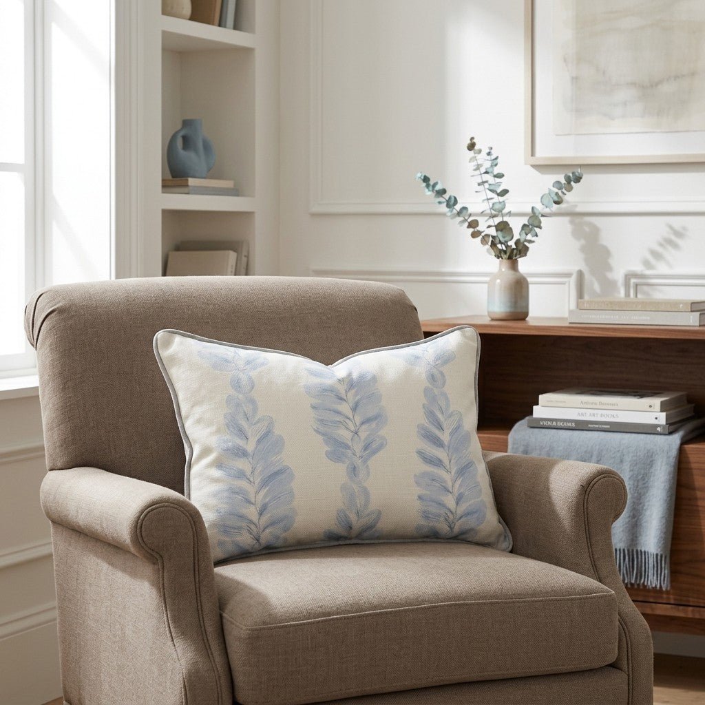 Carolina Ferns Throw Pillow - Benton Lane Home - Lemon Park
