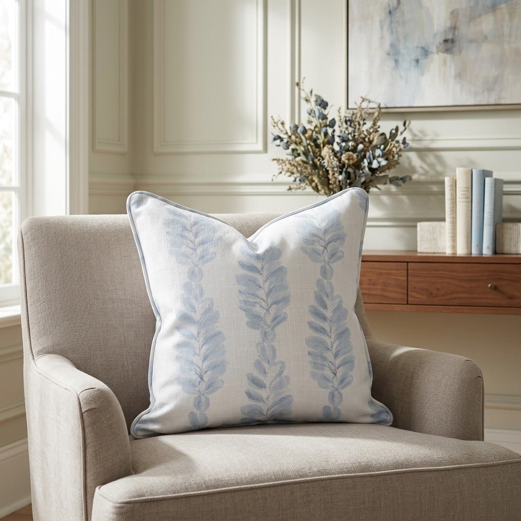 Carolina Ferns Throw Pillow - Benton Lane Home - Lemon Park