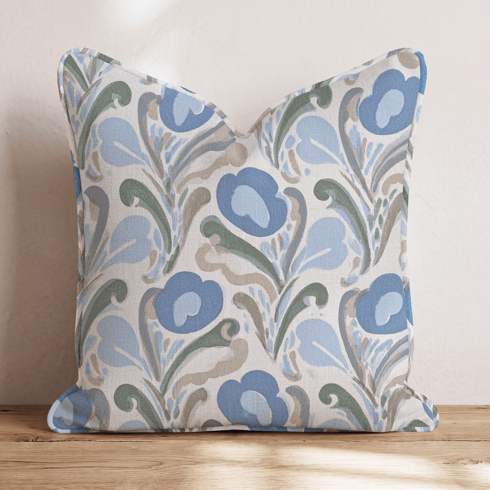 Carousel Bloom Four Throw Pillow - Benton Lane Home - Hillcroft Home