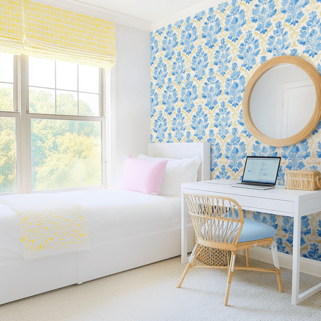 Carrie Wallpaper - Benton Lane Home - Lemon Park