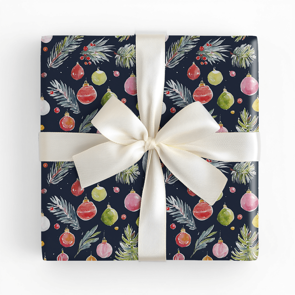 Carter Ornaments - Wrapping Paper - Benton Lane Home - Lemon Park