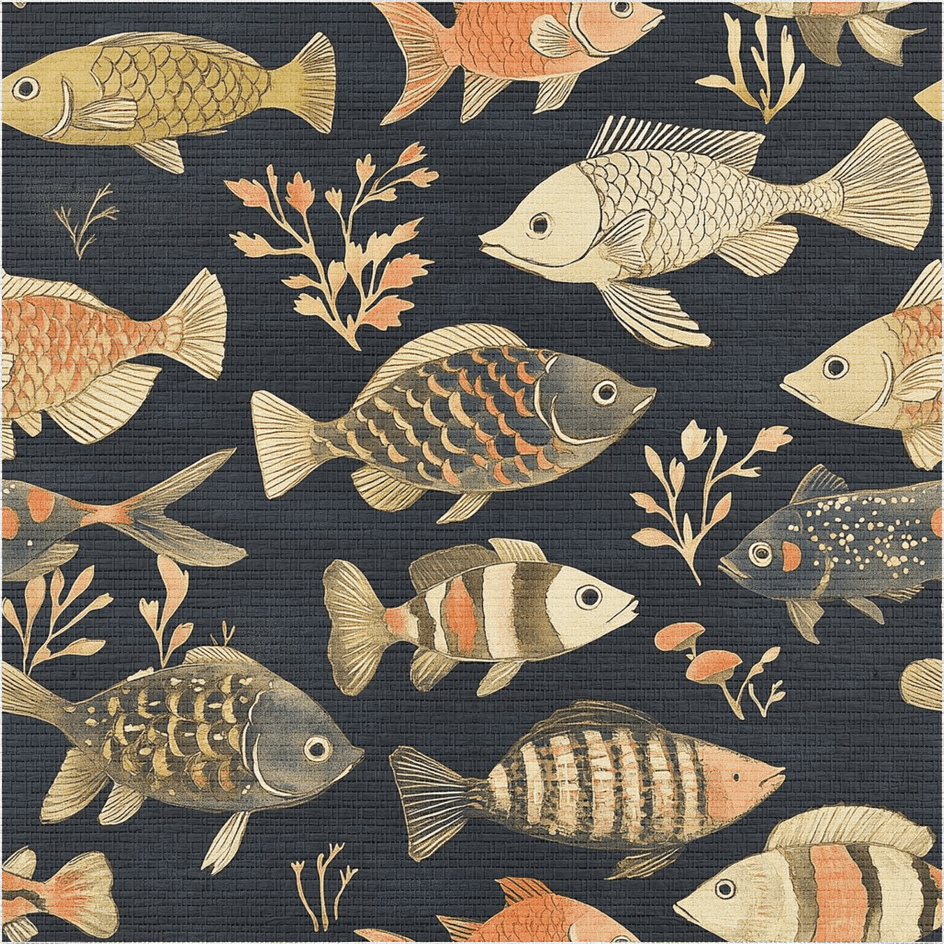 Caspian Faux Grasscloth Wallpaper - Benton Lane Home - Painted Paper