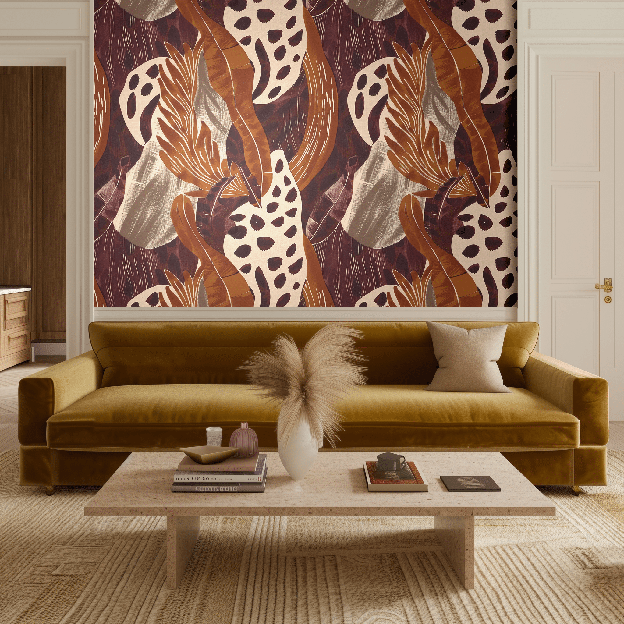 Cassandra Wallpaper - Benton Lane Home - Painted Paper