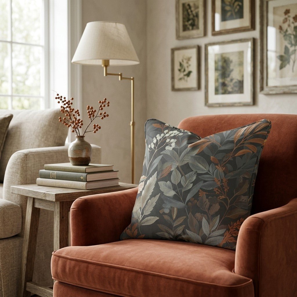 Cassia Nightbloom Throw Pillow - Benton Lane Home - Hillcroft Home