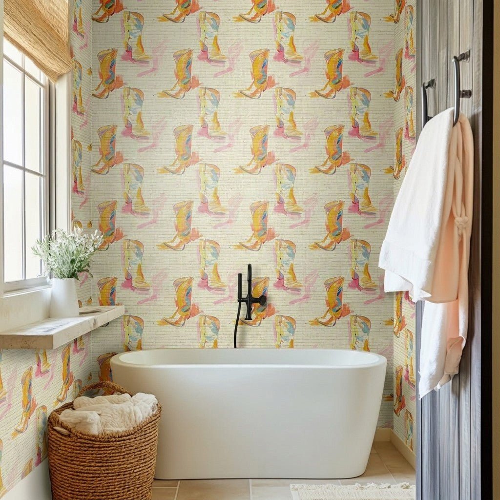 Cassidy Faux Grasscloth Wallpaper - Painted Paper