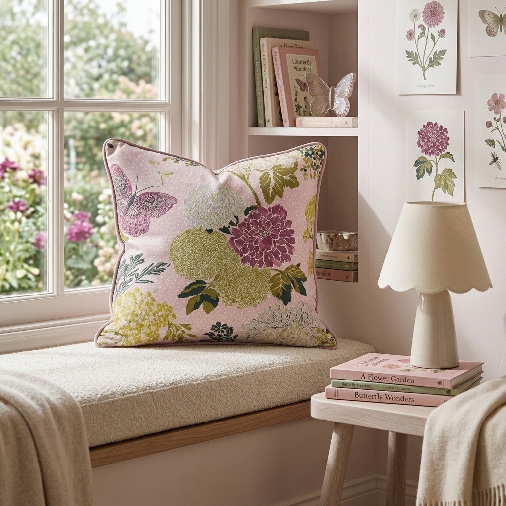 Cassie Joy Throw Pillow - Benton Lane Home - Hillcroft Home