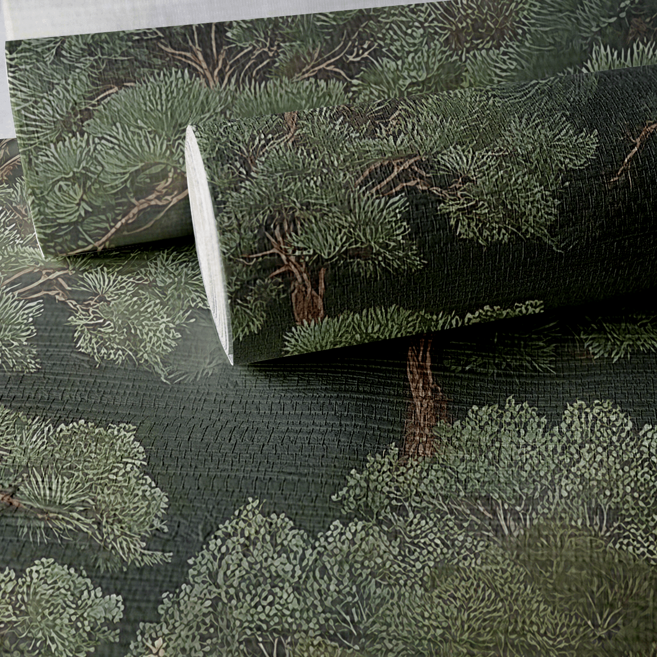 Catherine Faux Grasscloth Wallpaper - Benton Lane Home - Painted Paper