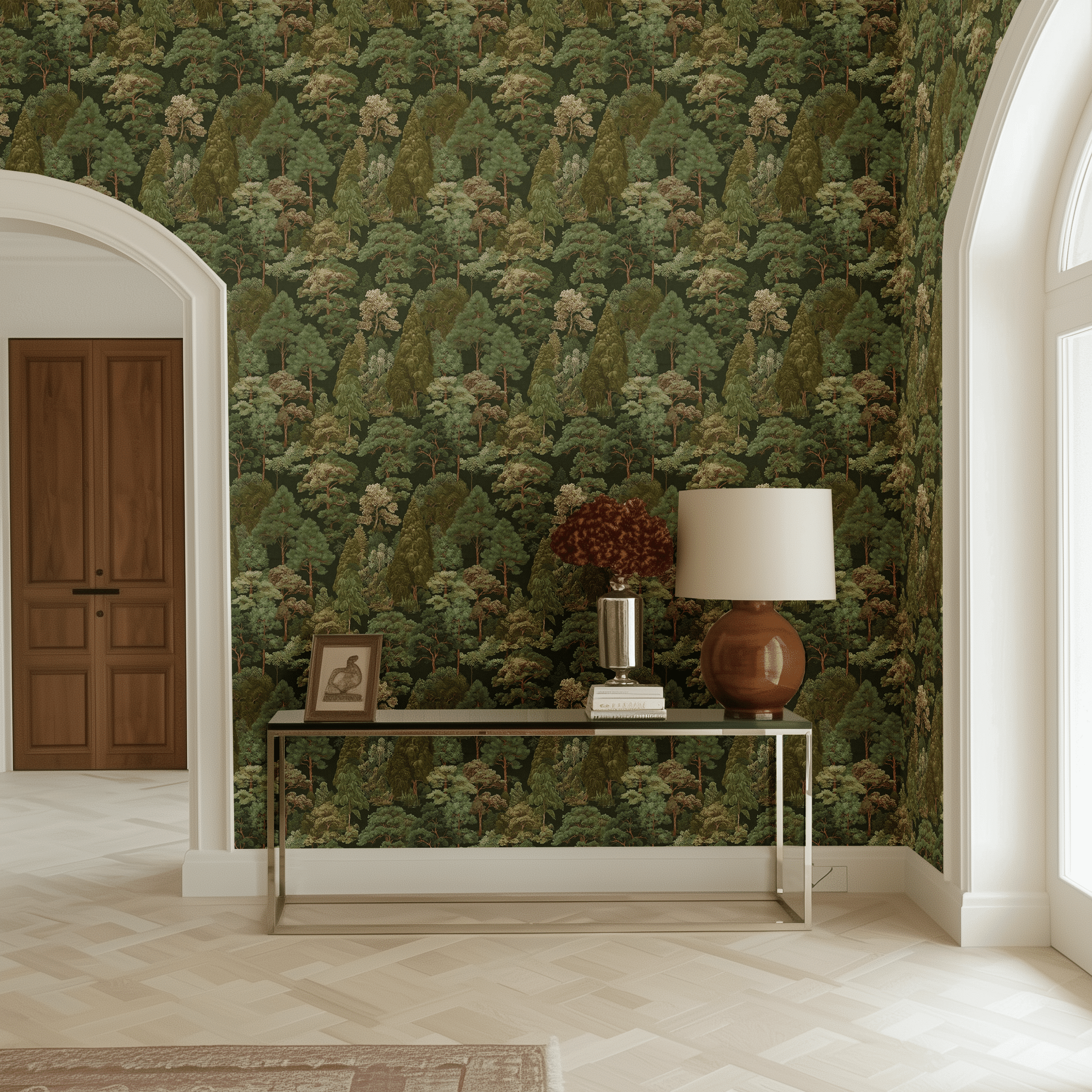 Catherine Wallpaper - Benton Lane Home - Painted Paper