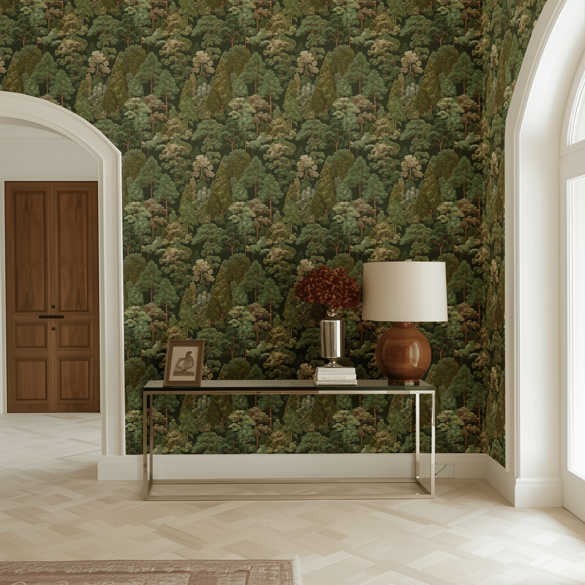 Catherine Wallpaper - Painted Paper