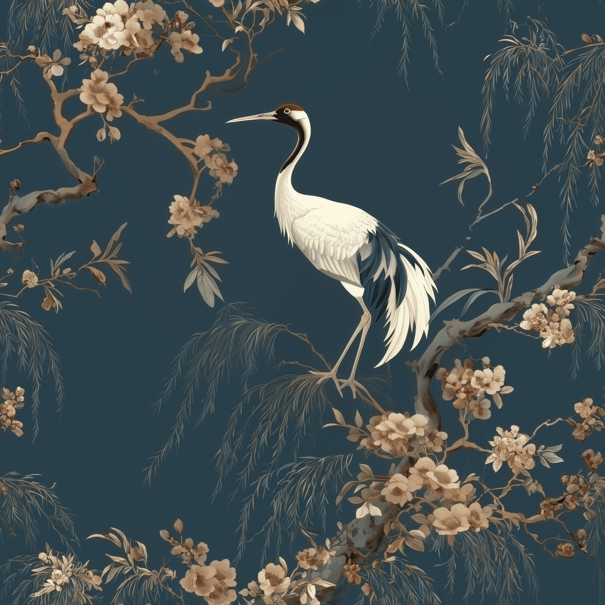 Celadon Flight Wallpaper - Benton Lane Home - Benton Lane