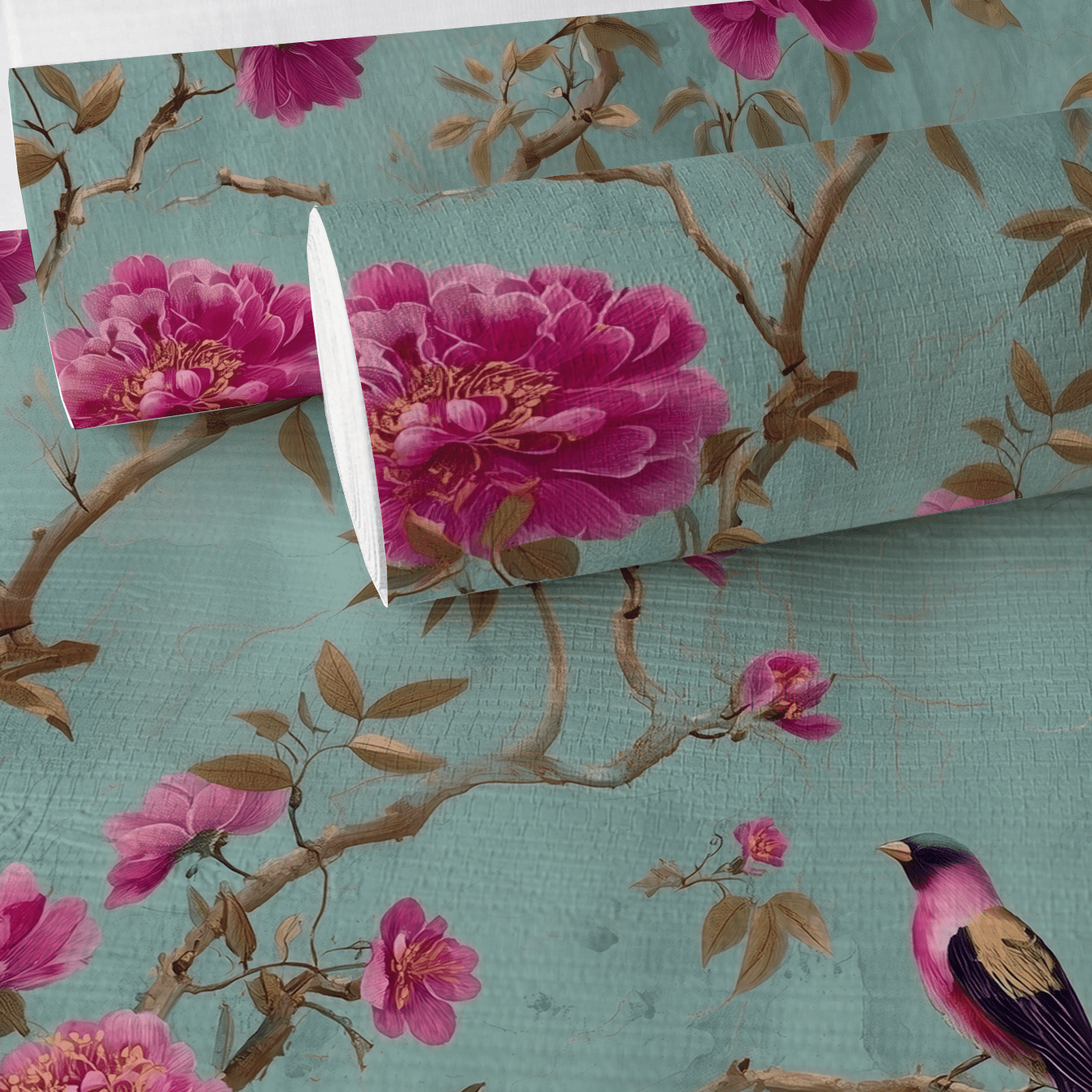 Celavine Faux Grasscloth Wallpaper - Painted Paper