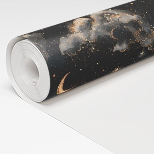 Celestial Mystique - Painted Paper