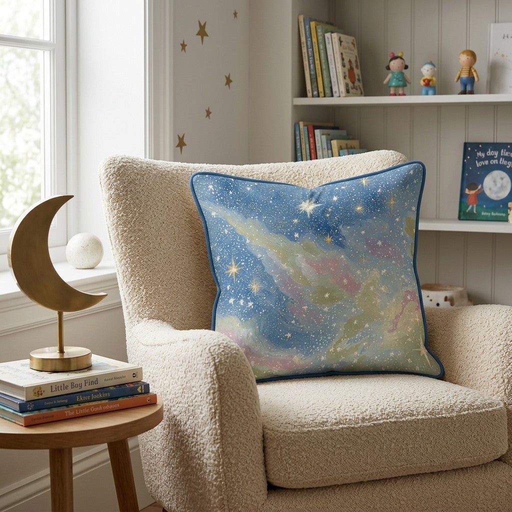 Celestial Sky Throw Pillow - Benton Lane Home - Hillcroft Home