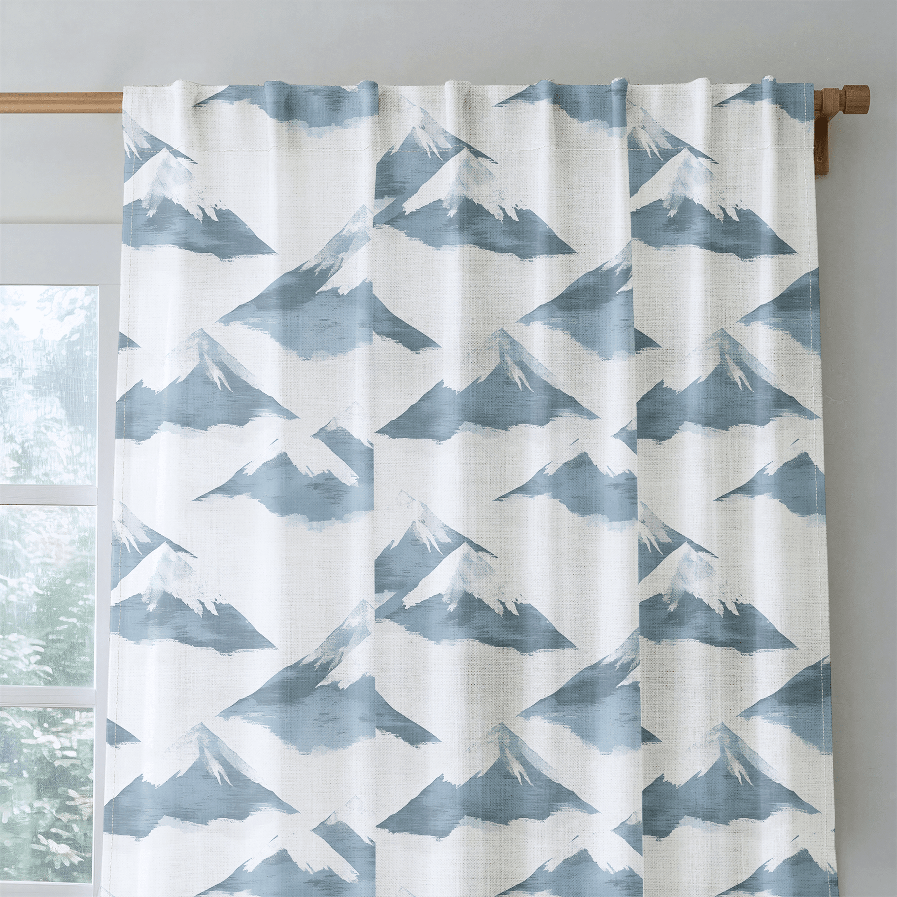 Chalet Horizon - Drapery - Benton Lane Home - Lemon Park