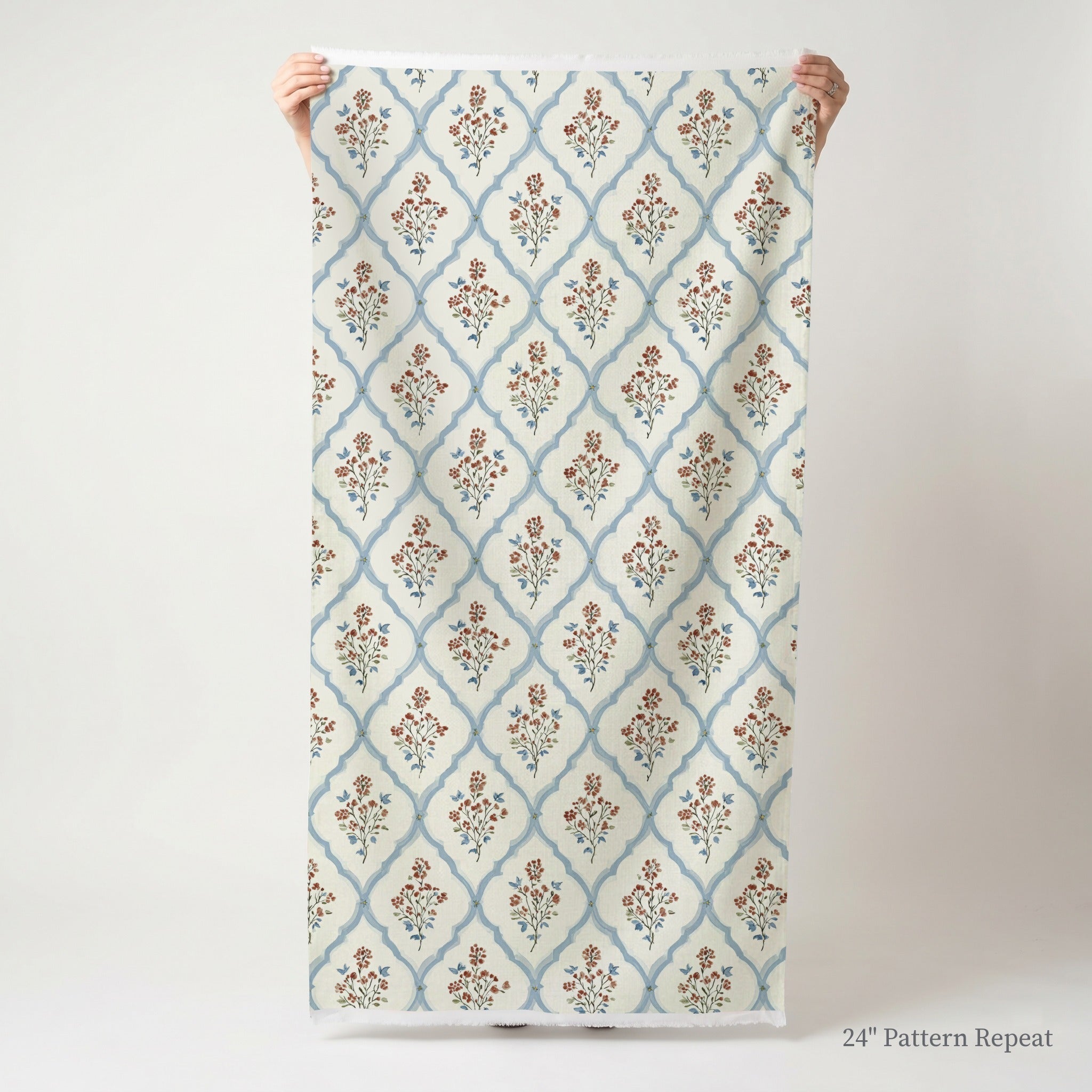 Chambray Tiles - Fabric - Benton Lane Home - Lemon Park