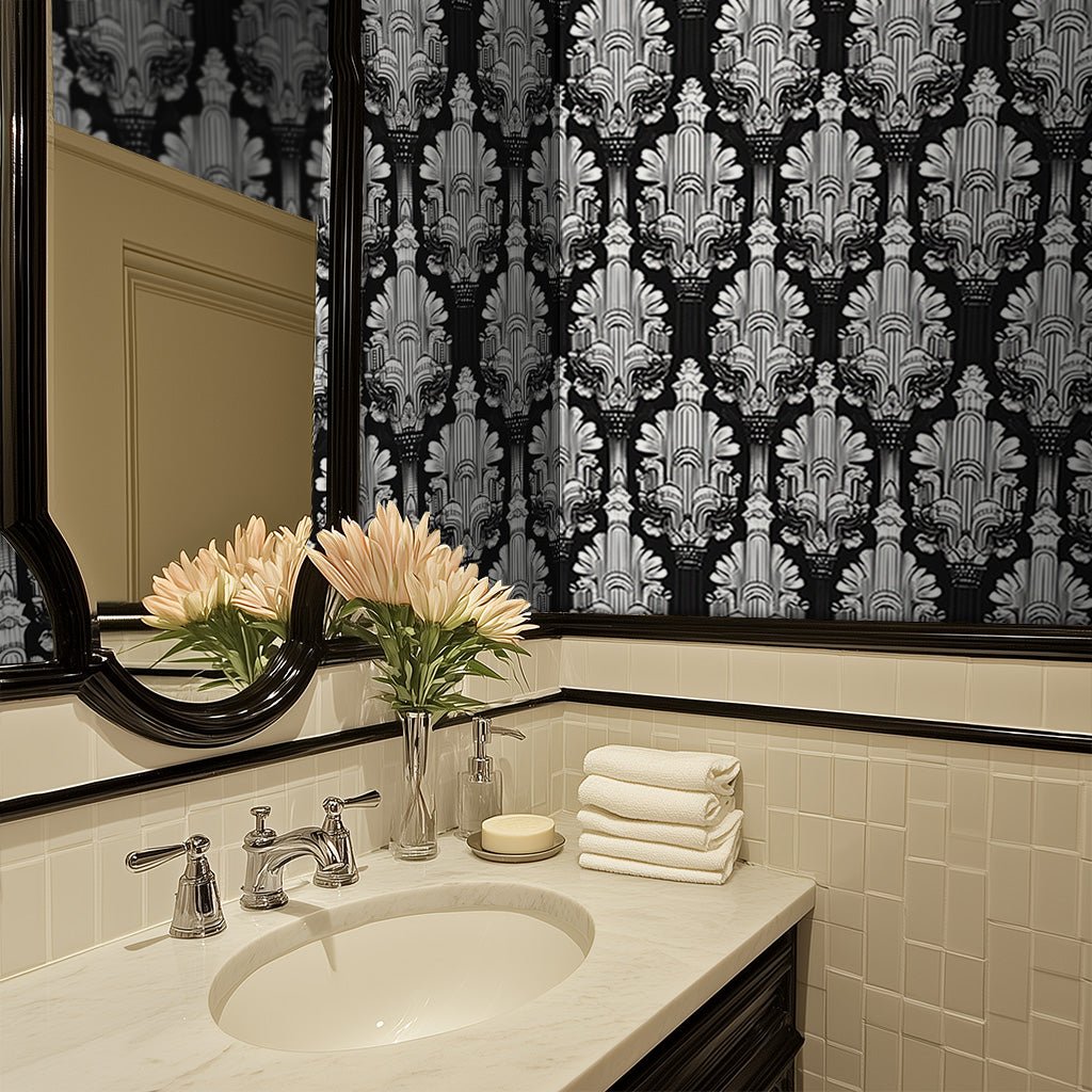 Chaplin Wallpaper - Benton Lane Home - Painted Paper