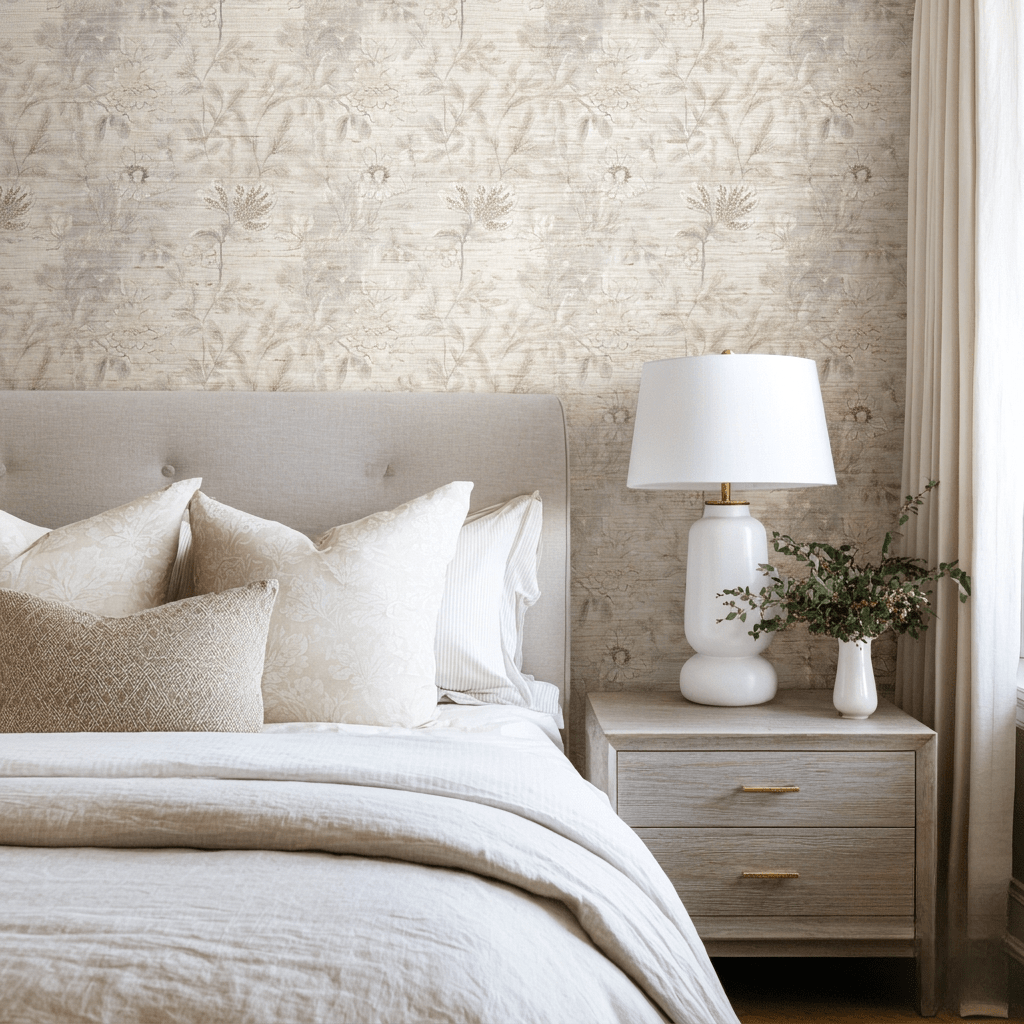 Charla Faux Grasscloth Wallpaper - Benton Lane Home - Painted Paper