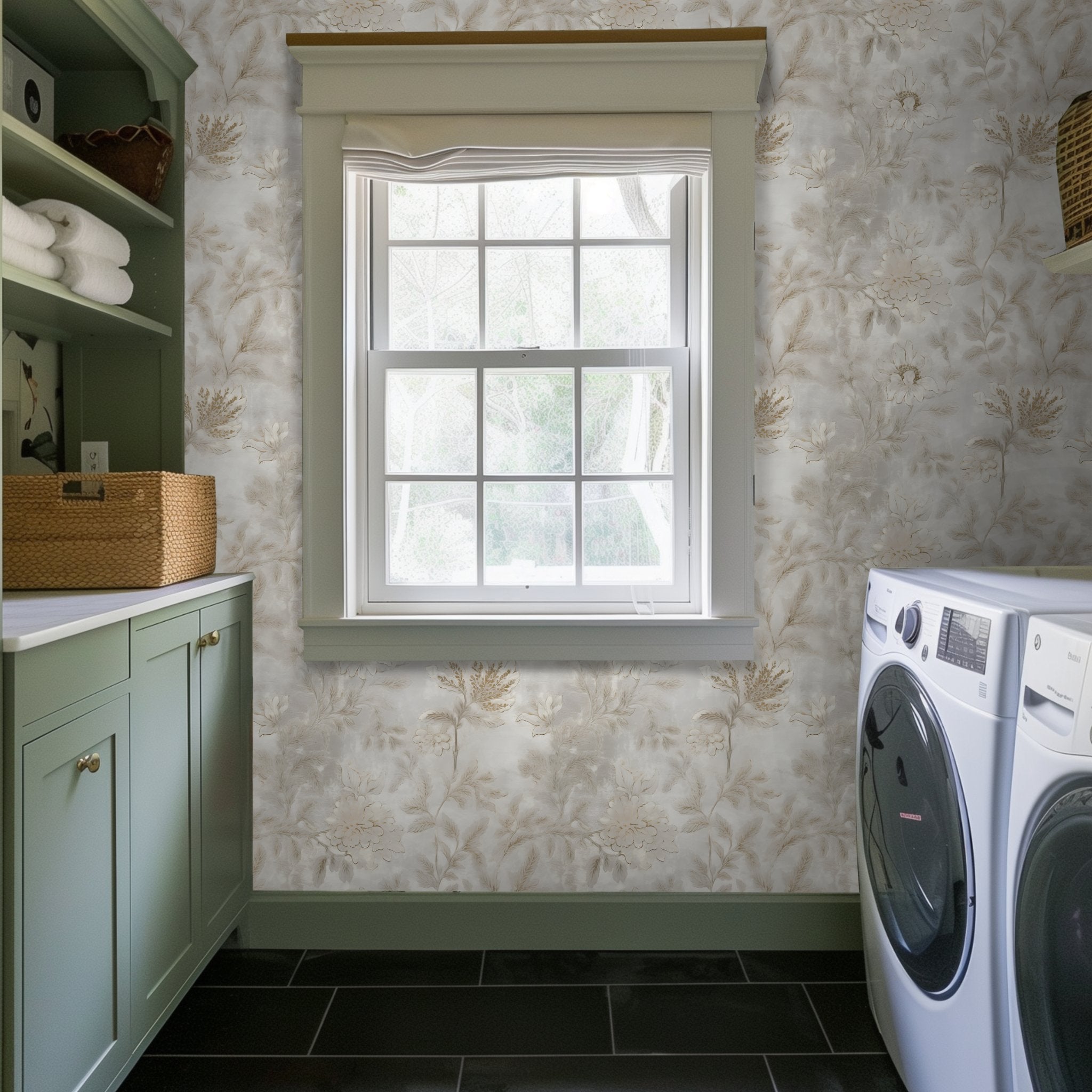 Charla Wallpaper - Benton Lane Home - Painted Paper