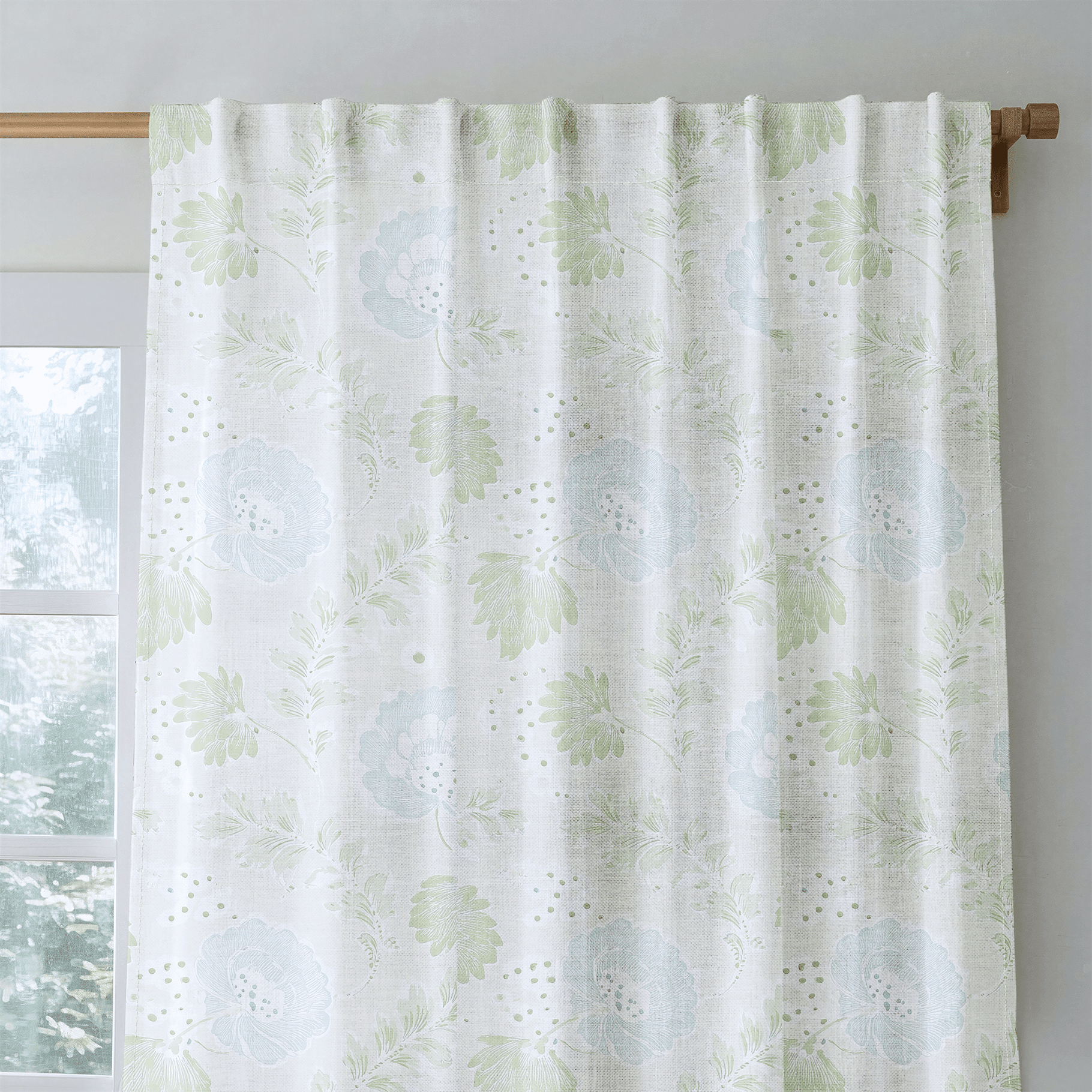 Charleston Mist - Drapery - Benton Lane Home - Lemon Park