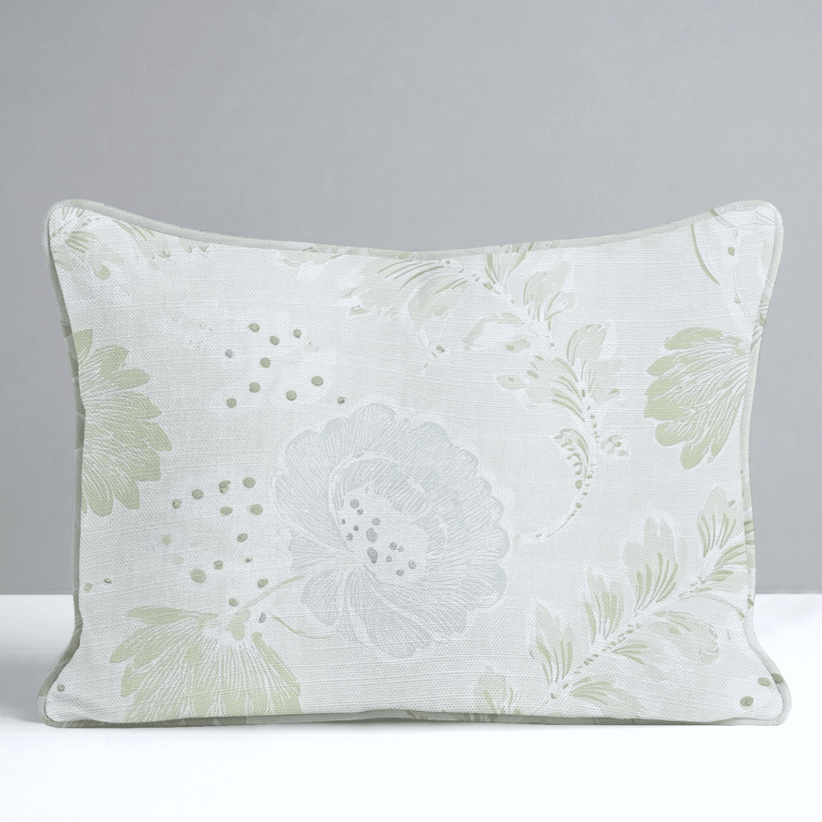 Charleston Mist Throw Pillow - Benton Lane Home - Lemon Park