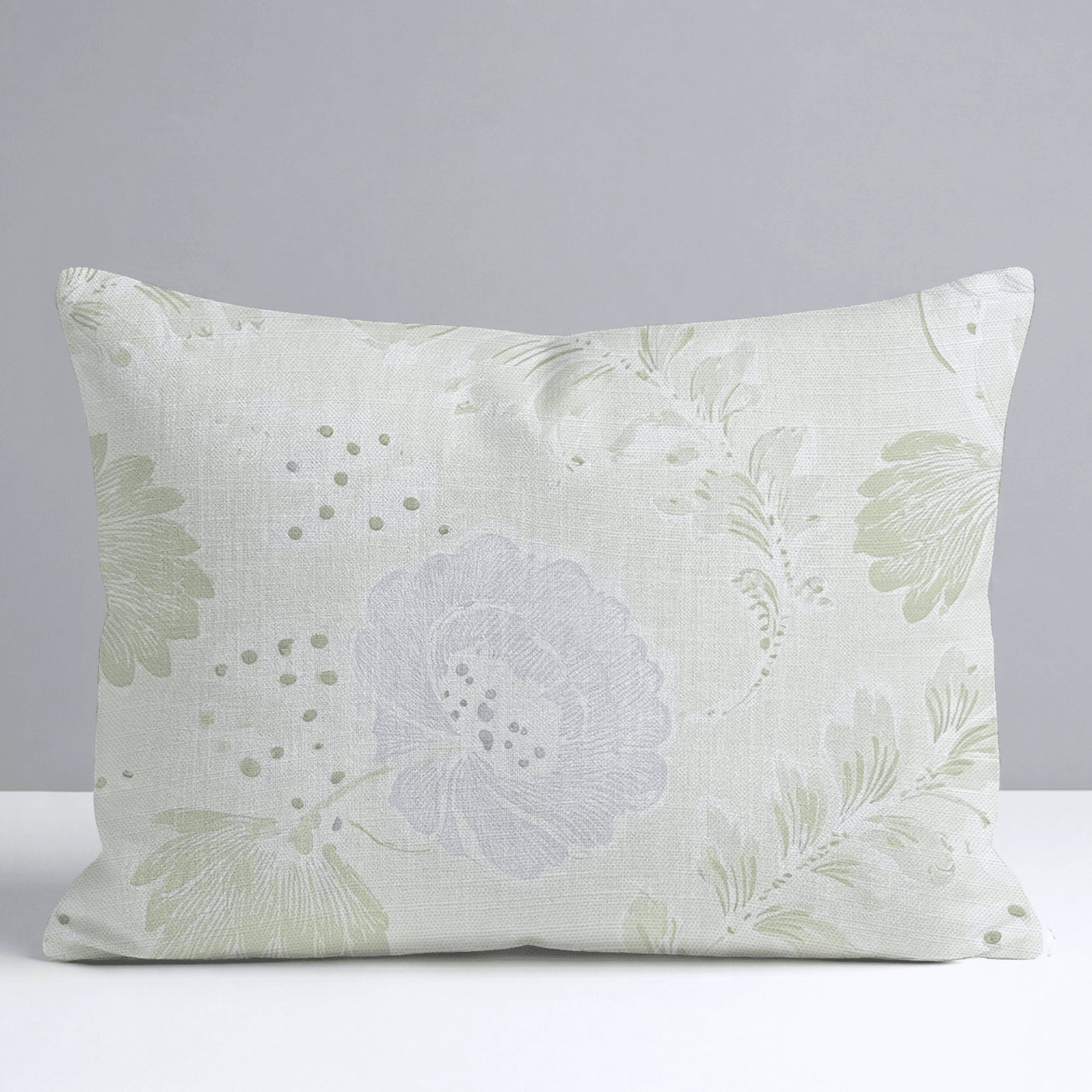Charleston Mist Throw Pillow - Benton Lane Home - Lemon Park