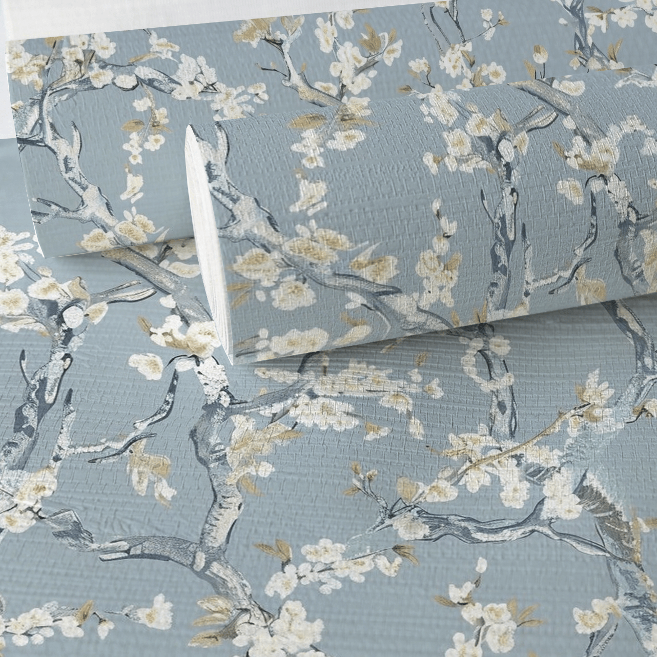 Charlie Faux Grasscloth Wallpaper - Benton Lane Home - Painted Paper