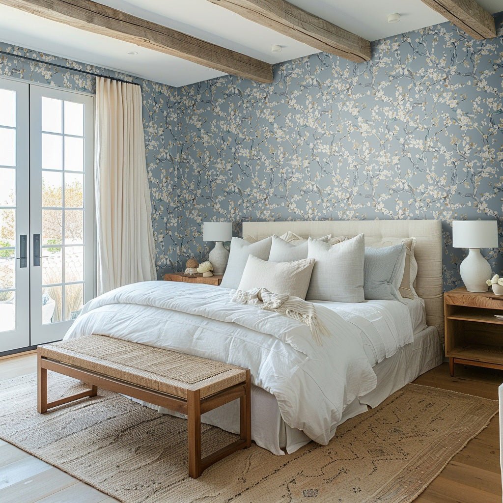 Charlie Wallpaper - Benton Lane Home - Painted Paper