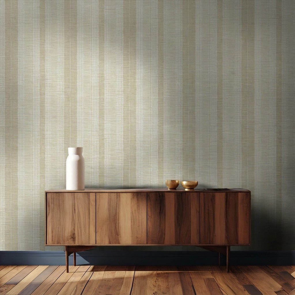 Charlotte Faux Grasscloth Wallpaper - Painted Paper