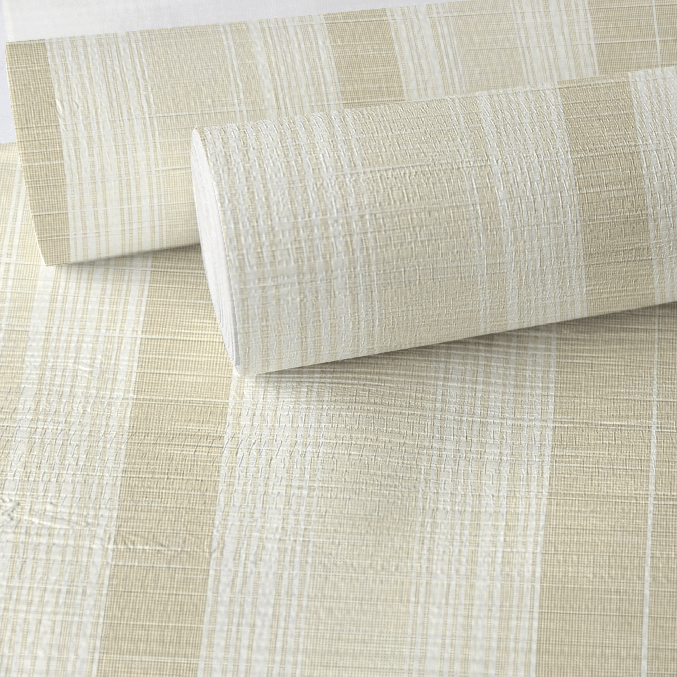 Charlotte Faux Grasscloth Wallpaper - Painted Paper