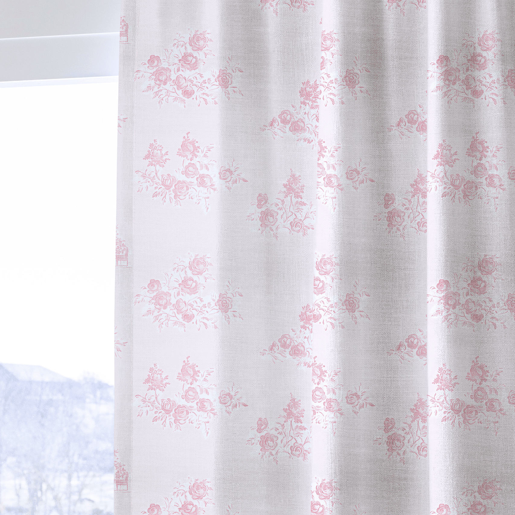 Charlotte Rose - Drapery - Benton Lane Home - Lemon Park
