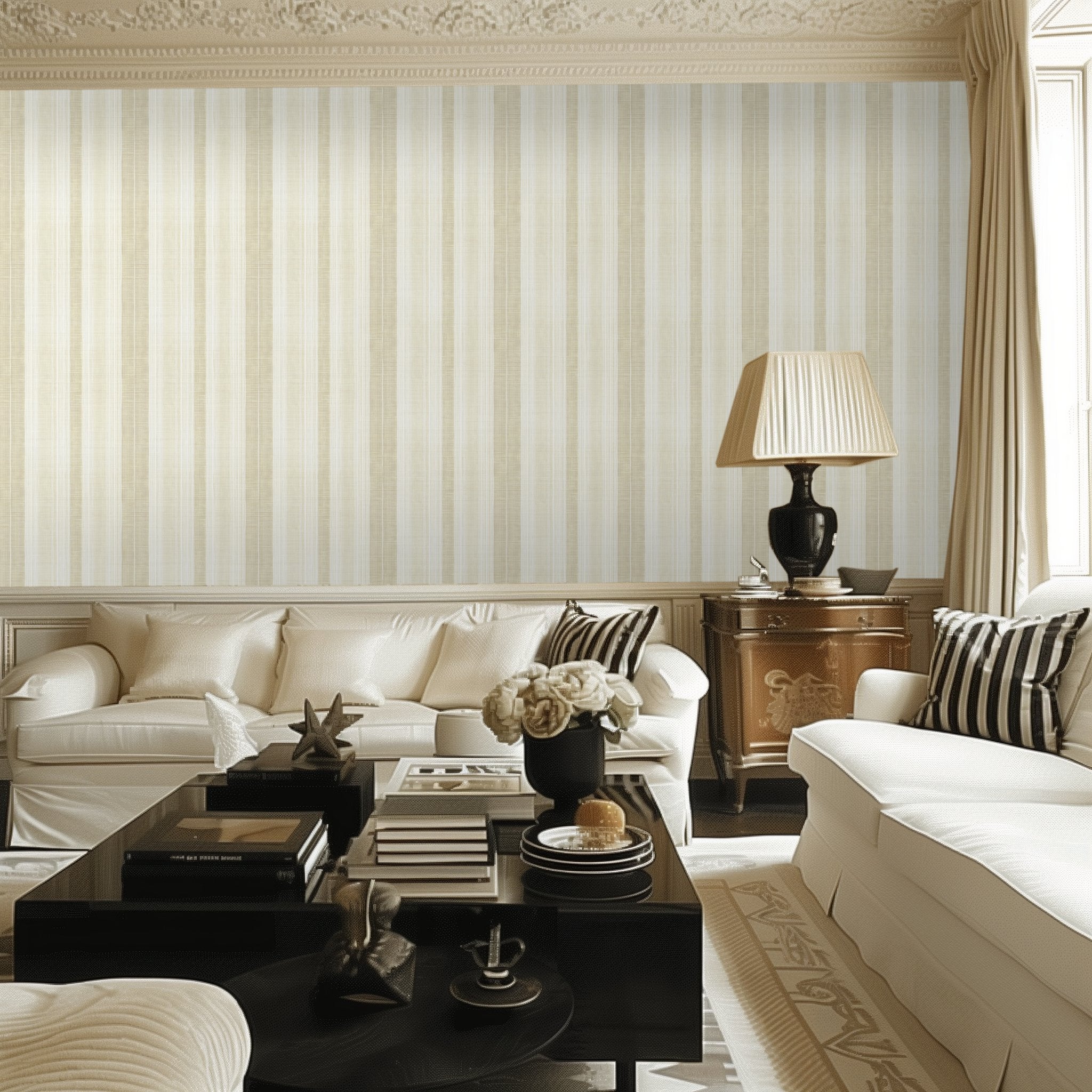 Charlotte Wallpaper - Benton Lane Home - Painted Paper