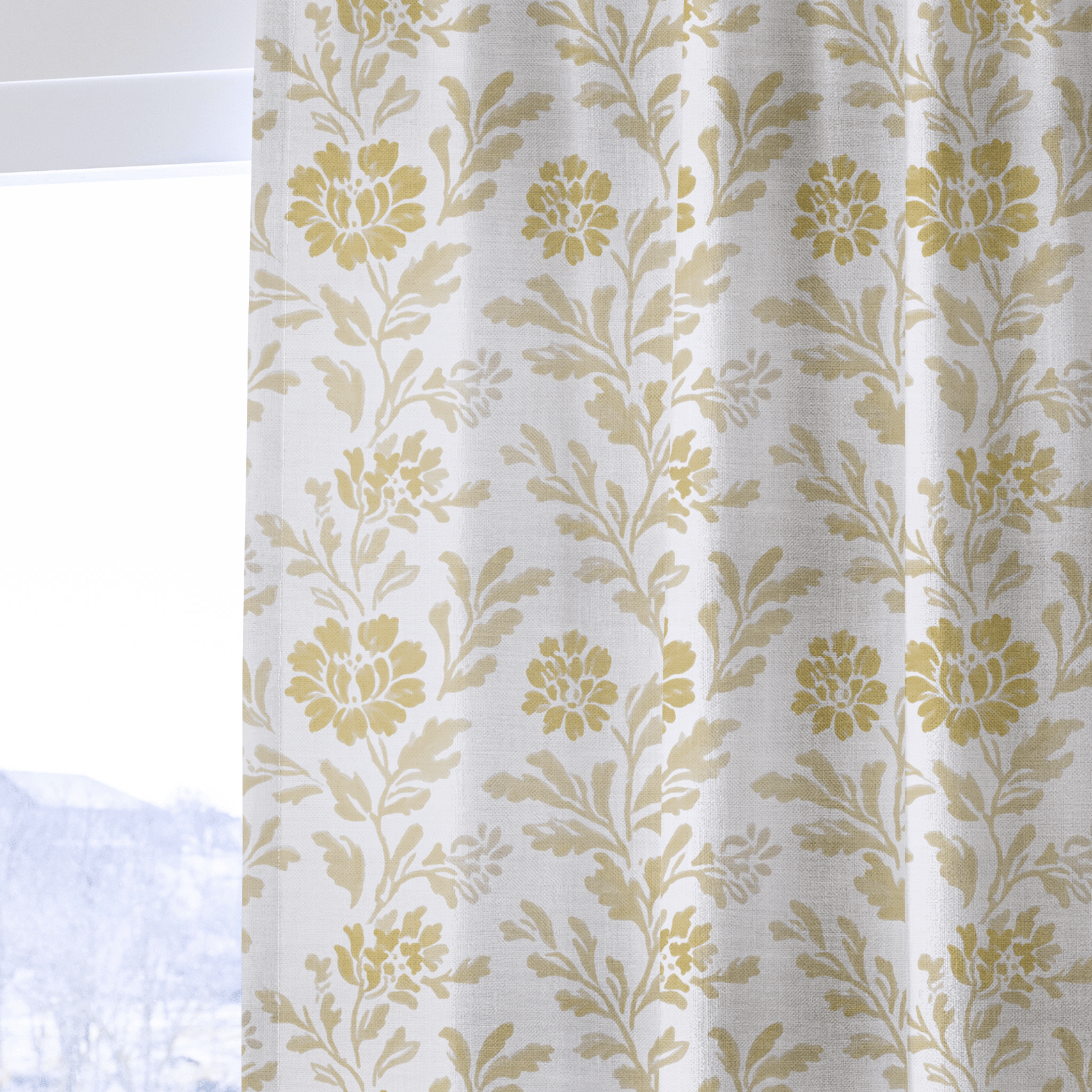Chatham Vines - Drapery - Benton Lane Home - Lemon Park