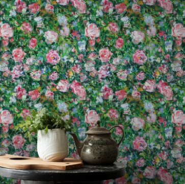 Chaucer Floral Wallpaper - Benton Lane Home - Painted Paper