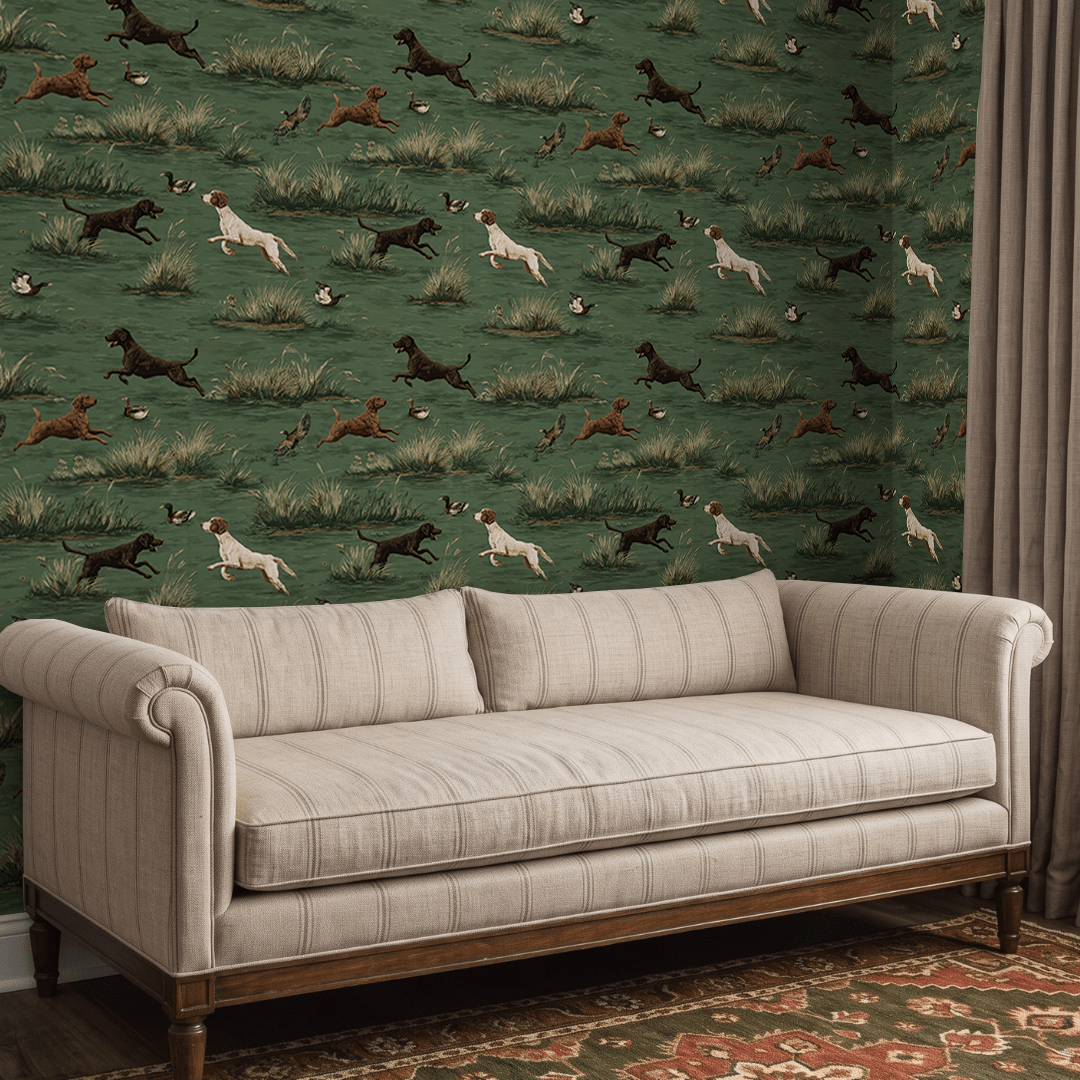 Chip & Retrieve Wallpaper - Painted Paper